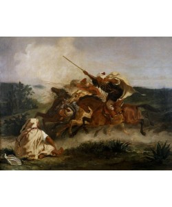 Eugene Delacroix, Fantasia arabe