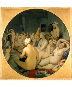 JEAN-AUGUSTE-DOMINIQUE INGRES, Das türkische Bad