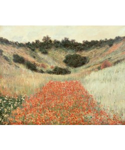 Claude Monet, Champ de coquelicots, environs de Giverny