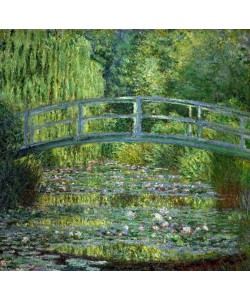 Claude Monet, Le Bassin aux nymphéas, harmonie verte