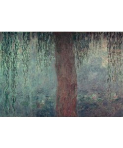 Claude Monet, Le Bassin aux nymphéas avec saules, Le Matin aus saules