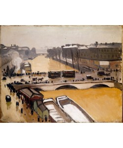Albert Marquet, Überschwemmung am Pont Saint-Michel