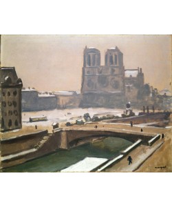 Albert Marquet, Notre-Dame im Schnee