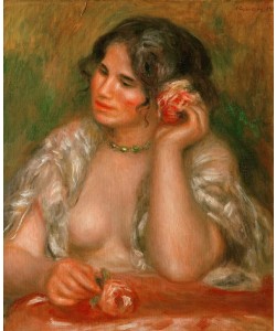 Pierre-Auguste Renoir, Gabrielle à la rose