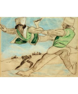 Max Beckmann, Eiskunstläufer II