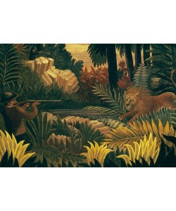 Henri Rousseau, Die Löwenjagd