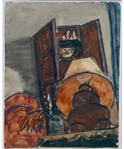Max Beckmann, Stilleben mit Lampe