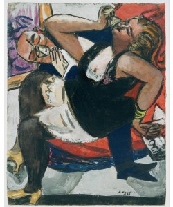 Max Beckmann, Sitzendes Paar