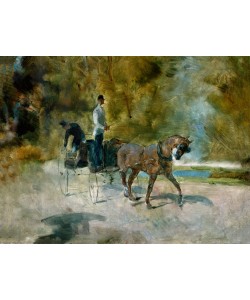 Henri de Toulouse-Lautrec, Un dogcart