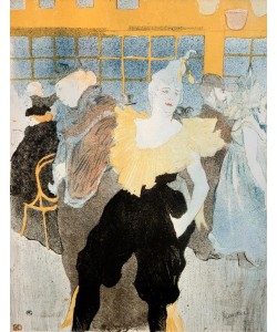 Henri de Toulouse-Lautrec, La Clownesse au Moulin Rouge