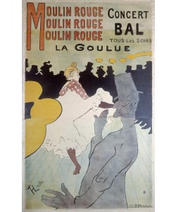 Henri de Toulouse-Lautrec, Moulin Rouge, La Goulue