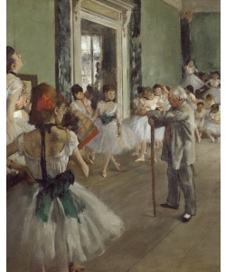 Edgar Degas, La classe de danse