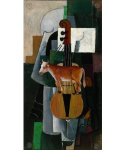 Kasimir Malewitsch, The Cow and the Violin