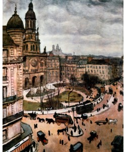 Albert Marquet, Place de la Trinity in Paris 1911