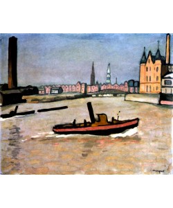 Albert Marquet, The Port of Hamburg 1909