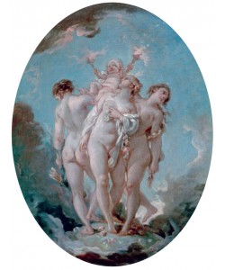 Francois Boucher, The Three Graces