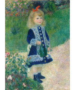 Pierre-Auguste Renoir, A Girl with a Watering Can