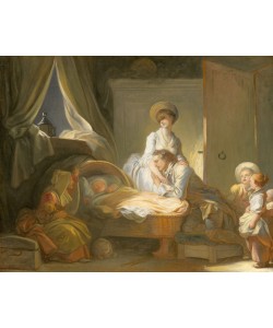 Jean-Honoré Fragonard, Der Besuch des Säuglingsheims