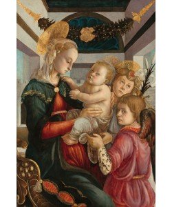 Sandro Botticelli, Madonna and Child with Angels