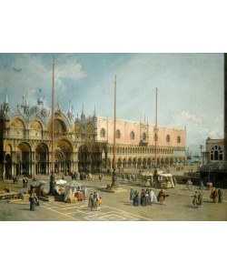 Giovanni Antonio Canaletto, The Square of Saint Mark's, Venice