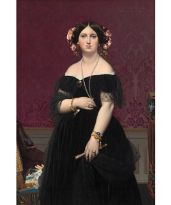 JEAN-AUGUSTE-DOMINIQUE INGRES, Madame Moitessier