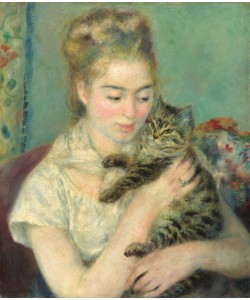 Pierre-Auguste Renoir, Woman with a Cat