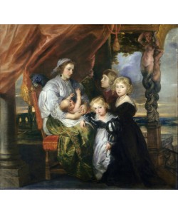 Peter Paul Rubens, Deborah Kip, Wife of Sir Balthasar Gerbier, and Her Children