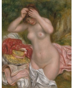Pierre-Auguste Renoir, Bather Arranging Her Hair