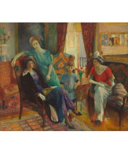 William Glackens, Familiengruppe