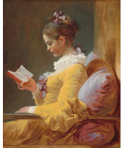 Jean-Honoré Fragonard, Young Girl Reading