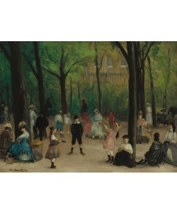 William Glackens, Jardin du Luxembourg