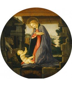 Sandro Botticelli, The Virgin Adoring the Child