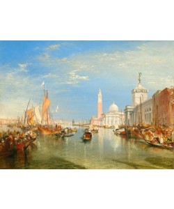 JOSEPH MALLORD WILLIAM TURNER, Venice: The Dogana and San Giorgio Maggiore