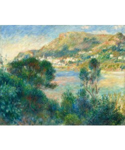 Pierre-Auguste Renoir, Blick auf Monte Carlo von Cap Martin