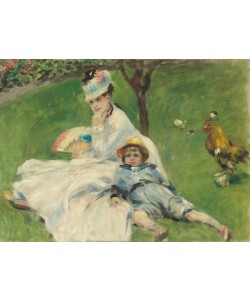 Pierre-Auguste Renoir, Madame Monet und ihr Sohn