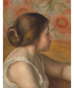 Pierre-Auguste Renoir, Head of a Young Girl
