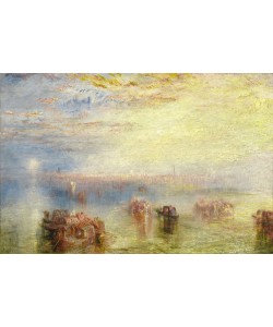 JOSEPH MALLORD WILLIAM TURNER, Approach to Venice