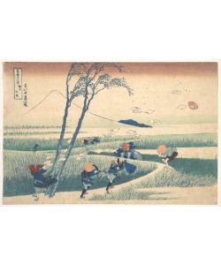 Katsushika Hokusai, Ejiri in Suruga Province
