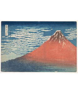 Katsushika Hokusai, South Wind, Clear Sky