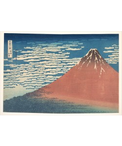 Katsushika Hokusai, South Wind, Clear Sky