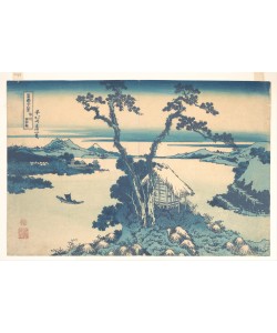 Katsushika Hokusai, Lake Suwa in Shinano Province