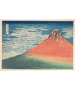 Katsushika Hokusai, South Wind, Clear Sky