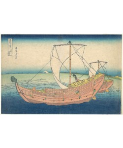 Katsushika Hokusai, At Sea off Kazusa