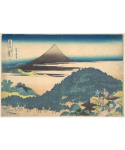 Katsushika Hokusai, Cushion Pine at Aoyama 