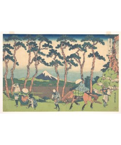 Katsushika Hokusai, Hodogaya on the Tokaido