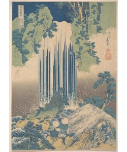 Katsushika Hokusai, Yoro Waterfall in Mino Province