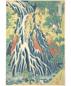 Katsushika Hokusai, Kirifuri Waterfall at Kurokami Mountain in Shimotsuke 