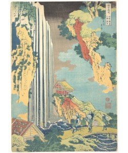 Katsushika Hokusai, Ono Waterfall on the Kisokaido