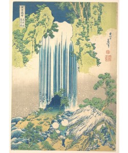 Katsushika Hokusai, Yoro Waterfall in Mino Province