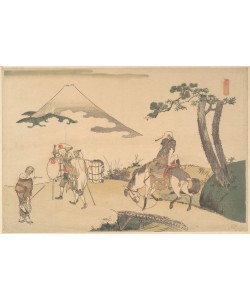 Katsushika Hokusai, The Top of Mount Fuji